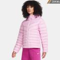 Nike Jackets & Coats | New Womens Nike Sportswear Down Fill Repel Hooded Puffer Jacket Cu-5094-680 Szxl | Color: Pink | Size: Xl