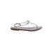 Sam Edelman Sandals: Silver Shoes - Women's Size 8