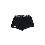 Under Armour Athletic Shorts: Black Graphic Activewear - Women's Size X-Small