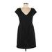 H&M Cocktail Dress - Shift: Black Solid Dresses - New - Women's Size 8