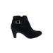 Sam & Libby Ankle Boots: Black Shoes - Women's Size 9