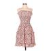 Jessica Simpson Casual Dress: Pink Hearts Dresses - Women's Size Small