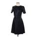 CATHERINE Catherine Malandrino Casual Dress - A-Line: Black Dresses - Women's Size 4