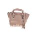 Tignanello Leather Crossbody Bag: Tan Solid Bags