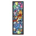 Puzzles 456-piece jigsaw Stained Art Winnie the Pooh stained glass tightly series (18.5x55.5cm)