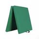 5cm Thick Folding Gymnastics Exercise Mat,Oxford Cloth Foldable Yoga Mat,Tumbling Mats Wrestling Mat,Two Fold Folding Exercise Mat with Carrying Handles (Color : Green, Size : 100x50x5cm)