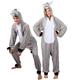 Boland 10103402 Donkey Plush Jumpsuit 1,80m, Grey, max 1,80 m