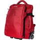 LeeDee Rolling Backpack, Wheeled backpack, Backpack with wheels, Business, Travel, Laptop, Carry-on luggage, Red, Approx.14.2W x 9.8D x 18.5H inches, Rolling Backpack