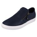 Padders Ladies Casual Soft Leather Shoes Marie - Navy Leather - UK Size 5 2E - EU Size 38