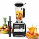 Blender Smoothie Maker, Professional Table Blender, 2L Effective Capacity Container, Equipped with 8 Stainless Steel Blades, Max 40000 RPM