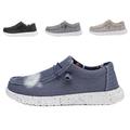 Mens Casual Slip on Shoes Walking Trainers Mens Casual Shoes Deck Shoes for Men Casual Shoes Lightweight Trainers Mens Trainers Casual Comfortable Shoes with Low Arch Support,Blue,41/255mm