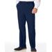 Blair John Blair Adjust-A-Band Relaxed-Fit Microfiber Pants - Blue - 32