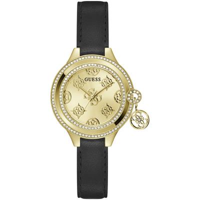 Quarzuhr GUESS "CHARMED", schwarz, Armbanduhren, Damen, Armbanduhr, Damenuhr Image