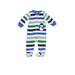 Child of Mine by Carter's Long Sleeve Outfit: Blue Color Block Bottoms - Size 3-6 Month