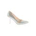 Cole Haan Heels: Silver Marled Shoes - Women's Size 9 1/2