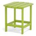 Outdoor Side Table;Plastic End Tables for Patio;Backyard;Outdoor Companion;Easy Maintenance Weather Resistant Lawn Furniture