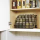 Kitchen 3 Tier Pull Down Cabinet Spice Rack Organizer Metal Storage Shelf Stand
