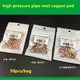 Free Ship!50 pcs high pressure pipe nest copper pad cone gasket for high pressure oil tube anti oil