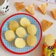 10 Pcs Instagram Yellow Potato Chip Clip Cute And Minimalist Student Book Storage Materials Notes