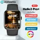Hello 3 Pro Plus AMOLED dehors Smartwatch pour Homme et Femme Album Photo Dean Boussole NDavid