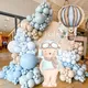 Teddy Bear cardboard Party backdrop 18/24/36inch Pilot Bear Hot Air Balloon Bear Cutouts Party Diy