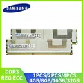 SAMSUNG-Barrette de RAM DDR3 REG ECC 4 Go 8 Go 16 Go ou 32 Go module de mémoire vive pour