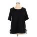 Sonoma Goods for Life Active T-Shirt: Black Activewear - Women's Size X-Large