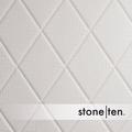 Stone Ten 27.5" x 30.25" Peel & Stick Wall Paneling (4-pack) in Gray | 30.25 H x 27.5 W x 0.25 D in | Wayfair ST-DIAMOND-WW-4