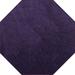 Indigo 72 x 72 x 0.4 in Area Rug - Ebern Designs kids Solid Color Octagon Shape Area Rugs Purple Octagon Polyester | 72 H x 72 W x 0.4 D in | Wayfair