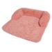 Tucker Murphy Pet™ Calming Dog Bed Fluffy Plush Pet Sofa Couch Cover Pads Furniture Protector Mats in Pink | Wayfair