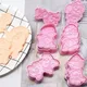 6 pcs kawaii Pfote Patrouille Keksform Cartoon Hund Backwerk zeuge Anime rosa Keksform liefert