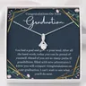 【 Halskette Karte Geschenk box 】 College-Abschluss geschenk für sie Phd Abschluss geschenk für