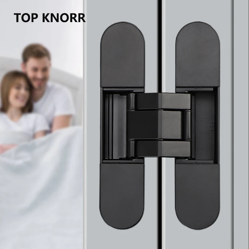 Unsichtbare Tür scharniere, versteckte Tür scharniere, versteckte verstellbare Kreuz holztür nach außen öffnende versteckte Tür scharniere Image