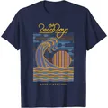 The Beach Boys Good Vibrations T-Shirt Vintage T Shirt uomo abbigliamento Casual Cotton Daily Four Seasons Tees T-Shirt oversize