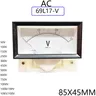 1PC 69L17-V 250V 300V 450V 500V AC misuratore analogico diretto misuratore di pannello misuratore di