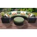 Barbados 6 Piece Outdoor Wicker Patio Furniture Set 06c in Cilantro - TK Classics Barbados-06C-Cilantro