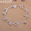 Bellissimi braccialetti in argento 925 piacevoli per il commercio all'ingrosso di gioielli splendidi di moda con braccialetti a catena da donna