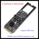 Adattatore scheda NGFF M2 NVME a SATA3.0 da 6 Gb M.2 Key-M PCIE NVME a doppia scheda di espansione