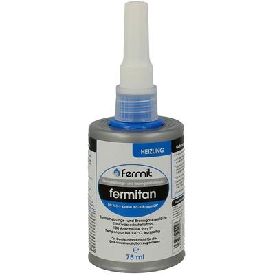 Fermitan Kleber für Heizung - Trinkwasser, anaerober Kleber, 75ml Flasche Image