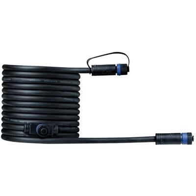 Plug & Shine Kabel in schwarz IP68 5m - black - Paulmann