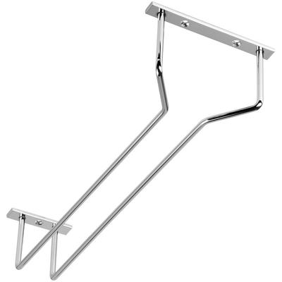 So-tech - Gläserhalter für 1 Glasreihe 120 x 355 x 70 mm Chrom poliert Schrankhalterung für Image