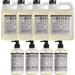 Liquid Hand Soap and Liquid Hand Soap Refil Combo 4 Pack Liquid Hand Soap 12.5 Fl OZ 4 Pack hand Soap Refill 33 Fl OZ Lavender Scent