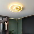 LED Ceiling Light Circle Ring Nordic Gold Acrylic 2 3 5 6 Heads Exterior Lighting Living Room Ceiling Lamp Simple Modern Art ceiling Light Luxury LED Bedroom Light AC220V