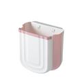 Hanging Trash Can, Kitchen Waste Bin For Cabinet Hanging, Collapsible Hanging Small Garbage Can, Rubbish Container For Cabinet/Car/Bedroom/Bathroom