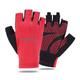 ROCKBROS Bike Gloves Cycling Gloves Touch Gloves Winter Half Finger Windproof Warm Breathable Wearable Sports Gloves Outdoor Exercise Cycling / Bike Black Pink Red for Adults'