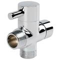 Brass Diverter Valve 3 Way Water Separator Shower Tee Adapter Adjustable Shower Head Diverter Valve Bathroom Accessories