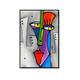 Picasso Abstract Figures Picture Blending In Face Wall Art Picture Handpainted Canvas Painting Living Room Decoration Home Decor Unframed