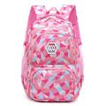 School Backpack Bookbag Multicolor for Student Boys Girls Multi-function Wear-Resistant Large Capacity Nylon School Bag Back Pack Satchel 21.5 inch