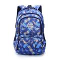 School Backpack Bookbag Multicolor for Student Boys Girls Multi-function Wear-Resistant Large Capacity Nylon School Bag Back Pack Satchel 21.5 inch