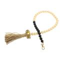 Dog Doorbell Bells Training Chain Wood Beaded Rope Doggy Bathroom for Knob Wooden